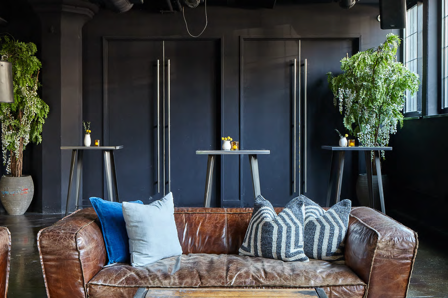 The Den couch seating